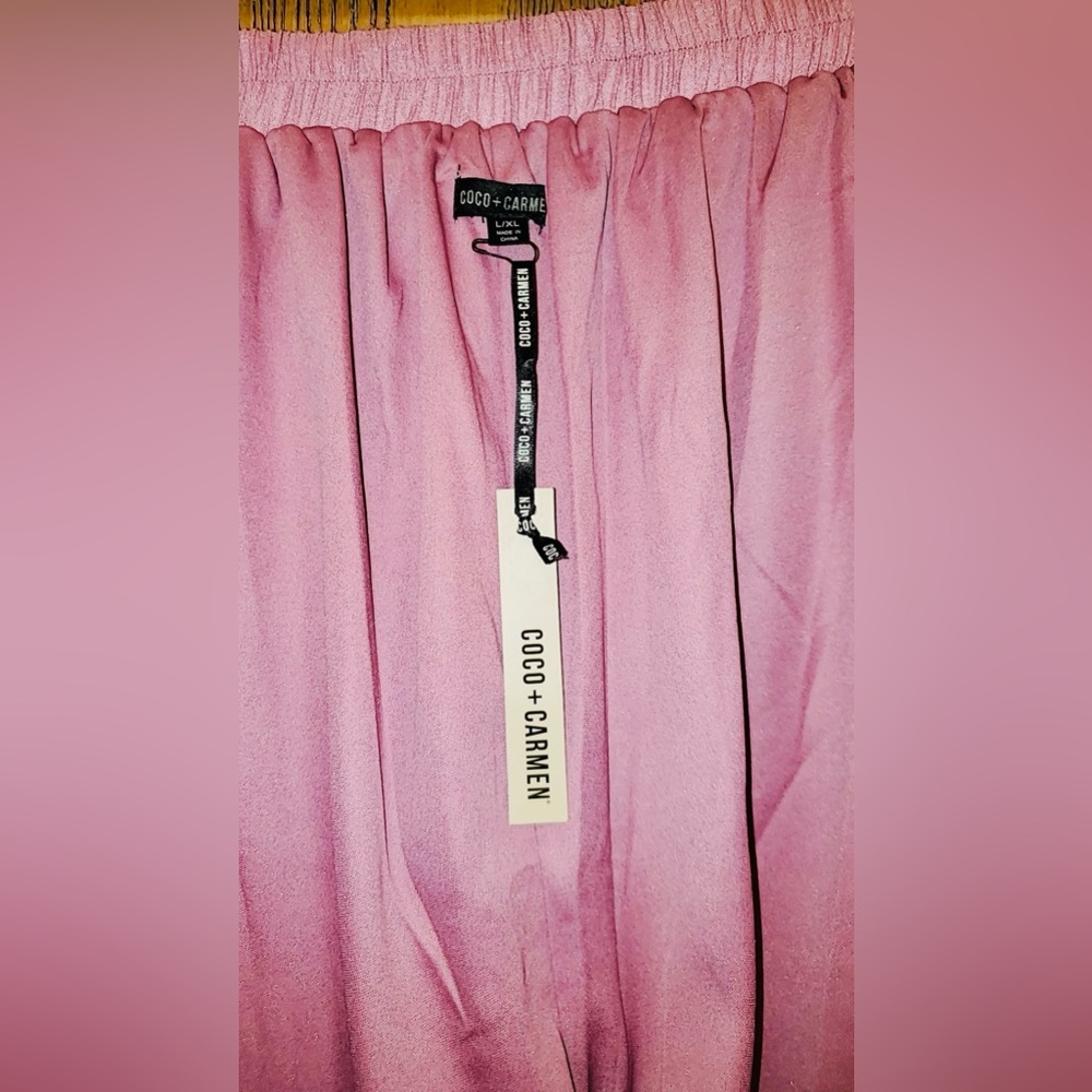 Coco + Carmen Boho Ruffle Pant | NWT | Sz: XL | Rise - 13.5” | Inseam - 29" - Picture 7 of 10